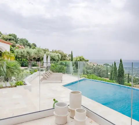 garde corps vitré, garde corps piscine