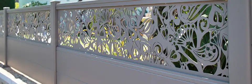 Cloture décor aluminium Lizen Kostum