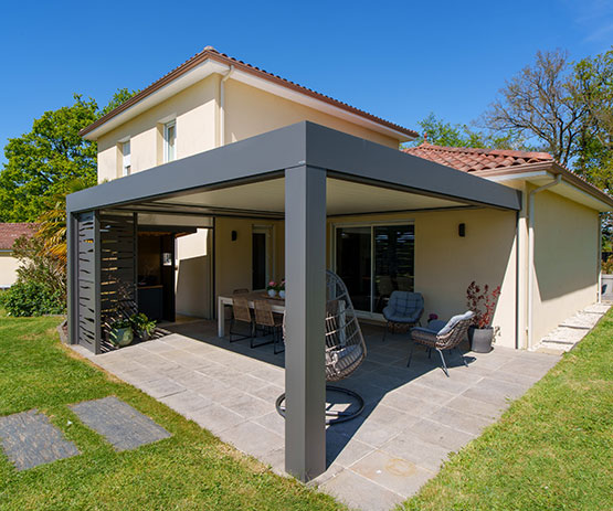 Pergola en aluminium Poppy Kostum