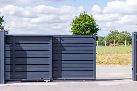 portail télescopique aluminium Raz Kostum