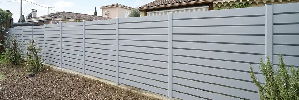 Cloture persiennee aluminium Litenn Kostum