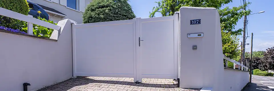 Portail battant bas biais Kostum