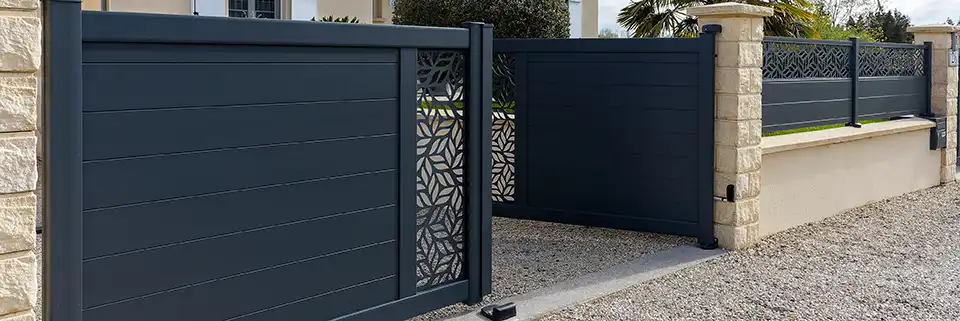 portail battant decor aluminium cado kostum