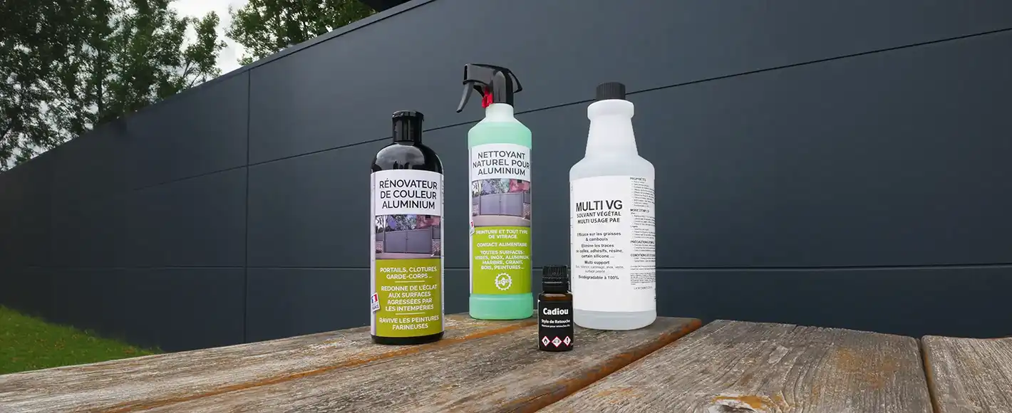 Maintenance products for aluminum