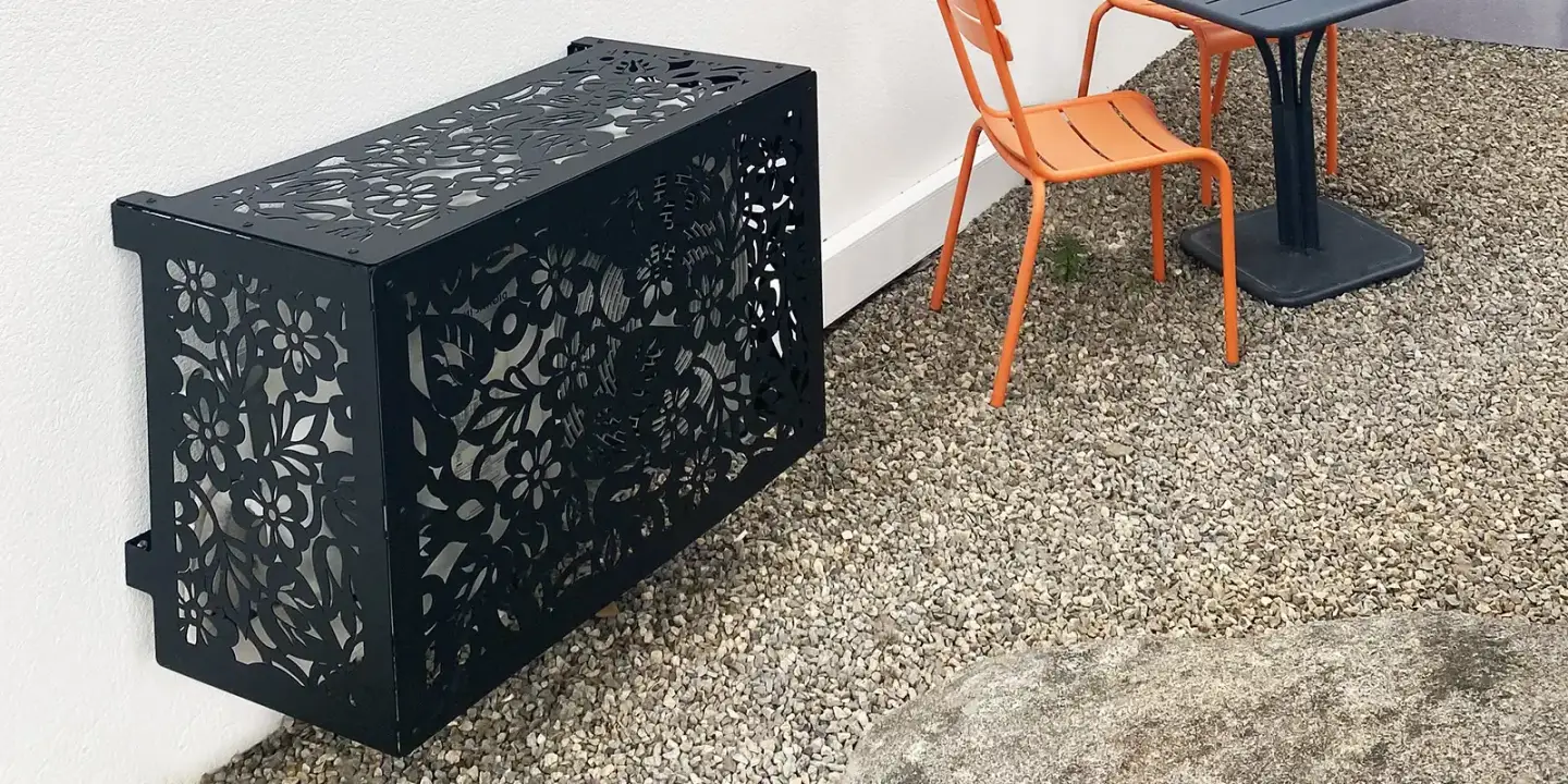 Liorz Aluminum Air Conditioner and Heat Pump Cladding