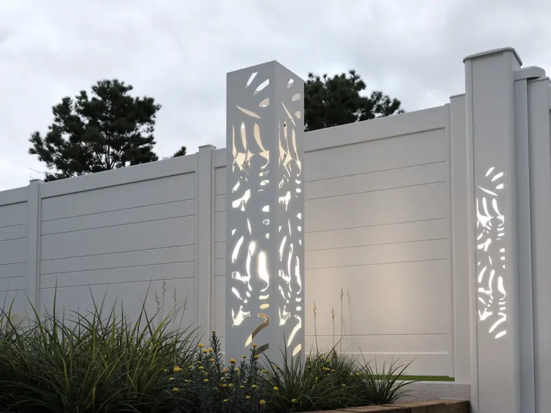 Aluminum spotlight cladding