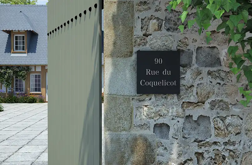 customizable entrance plaques