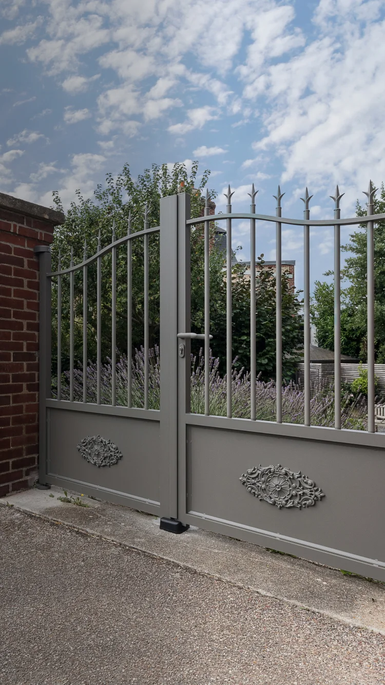 Aluminium gates and fences Kostum