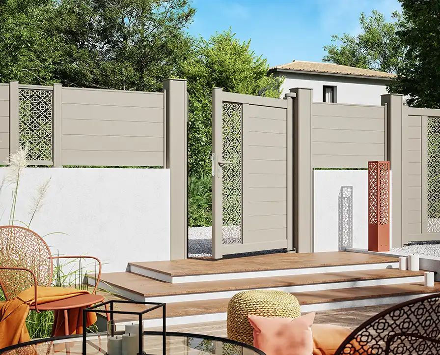 Landscaped garden