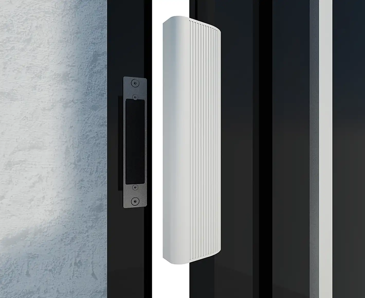 Magnetic latch for pedestrian gate