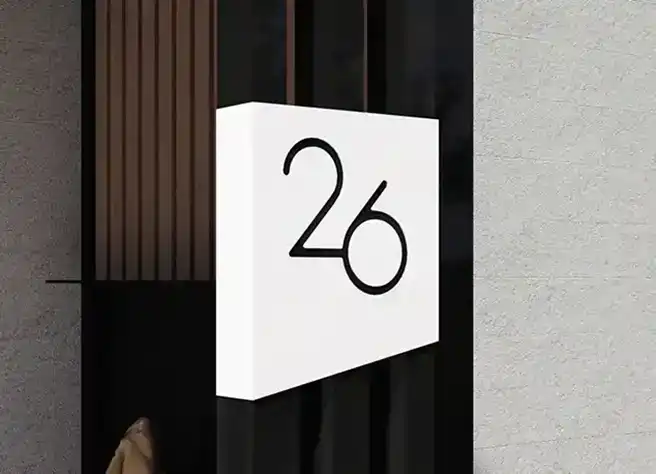 Street number hover