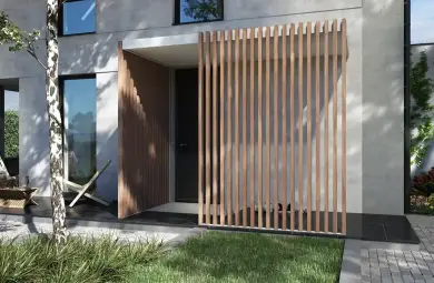 Customisable Toenn aluminium porch