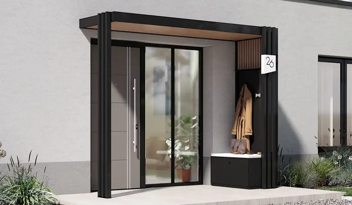 Customizable Toenn aluminum porch