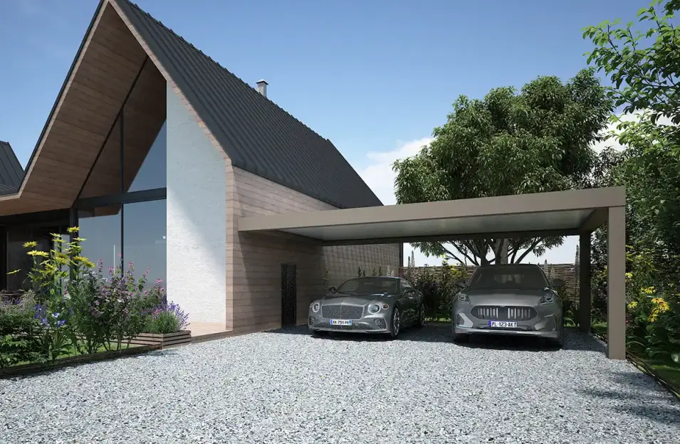 Independent or attached carport?