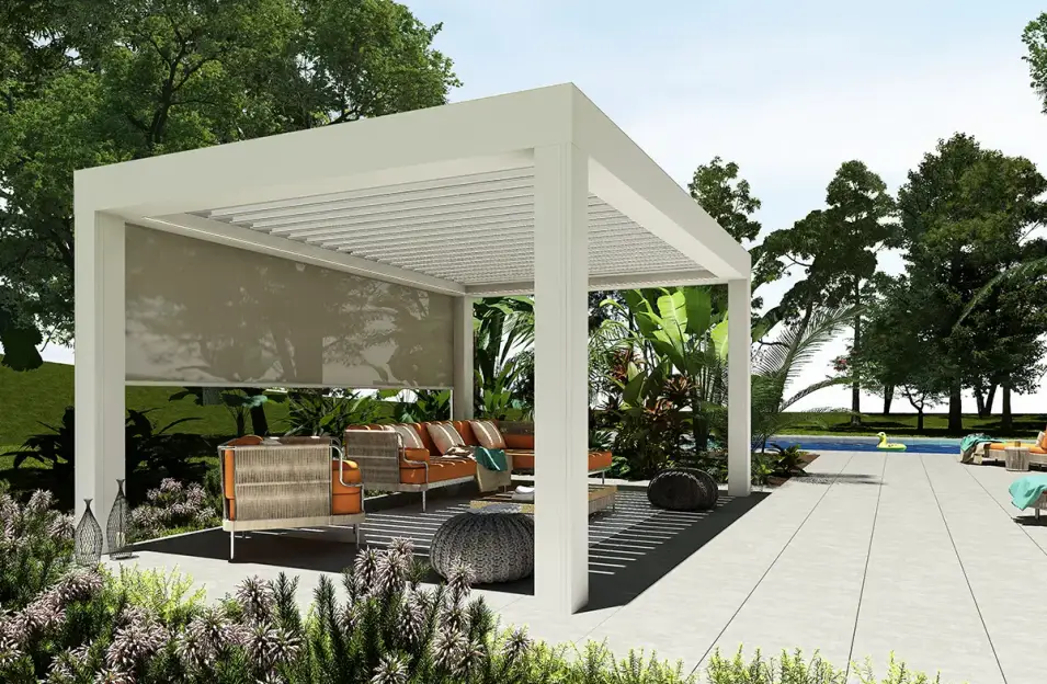 Attached or freestanding pergola?