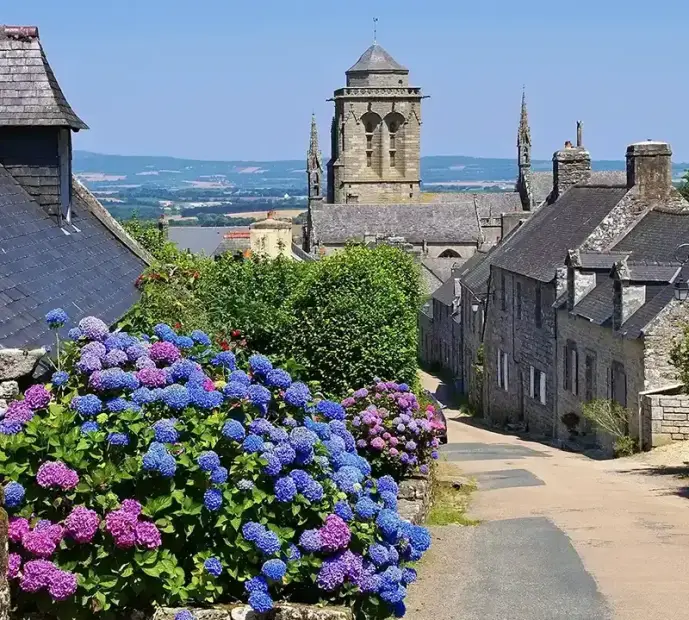 view of Locronan